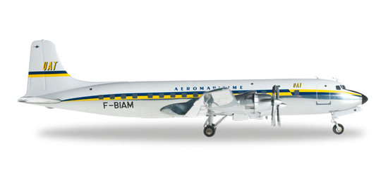 Flugzeuge Douglas DC-6B Union AEROMARITIME für Verkehr (späte Farbe)